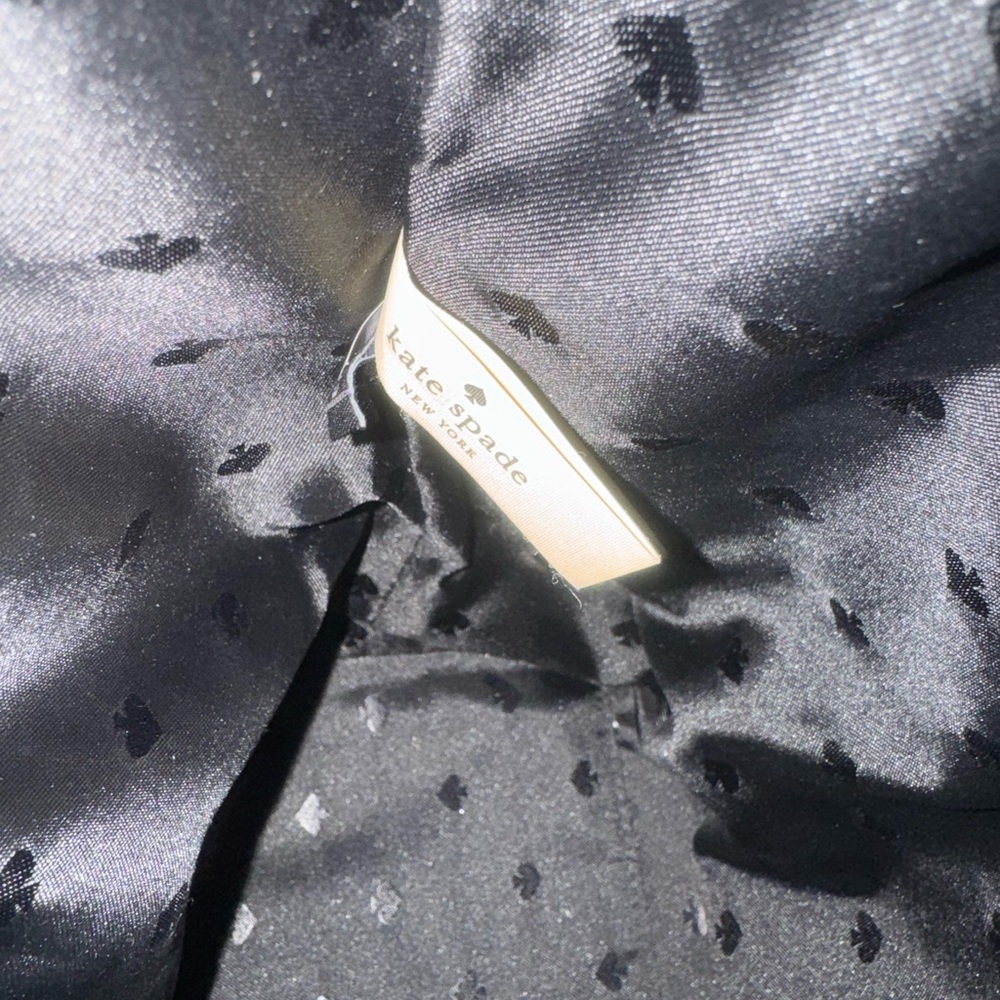 Kate Spade Black Pebbled Leather Tote - Picture 8 of 12